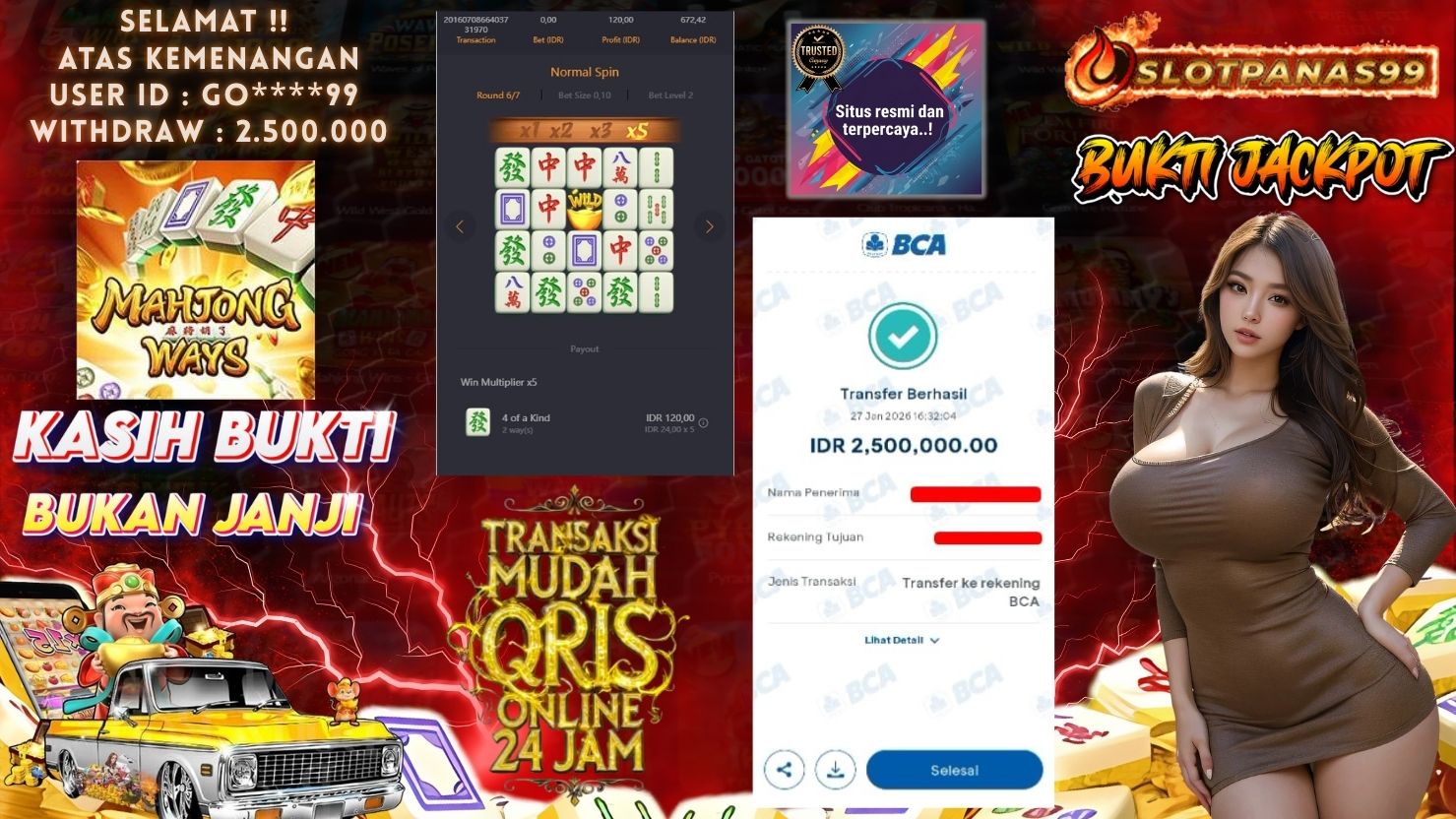 SLOTPANAS99 JACKPOT SLOT MAHJONG WAYS
